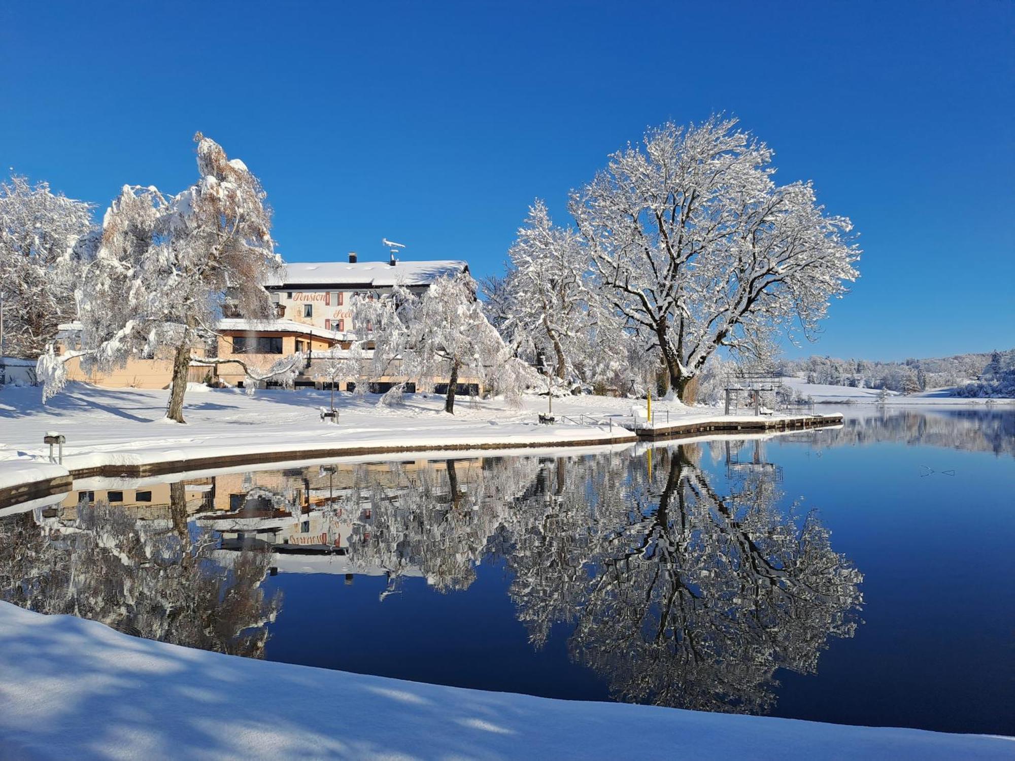 Hotel-Pension Seebad "Seegenuss-Natur-Spa" Sulzberg Exterior photo